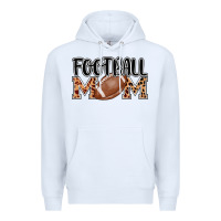 White football mom Premium Hoodie - AdoDesignShop