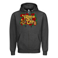 Charcoal Heather Mama cita Zipper Hoodie - RanaPortraitStore