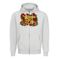 Dove Grey Mama cita Zipper Hoodie - RanaPortraitStore