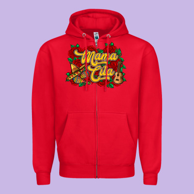 Zipper Hoodie Mama cita