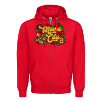 Red Mama cita Zipper Hoodie - RanaPortraitStore