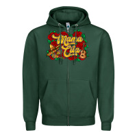 Sports Green Mama cita Zipper Hoodie - RanaPortraitStore