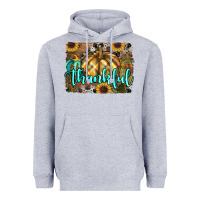 Heather Grey thankful pumpkin Heavyweight Hoodie - RanaPortraitStore
