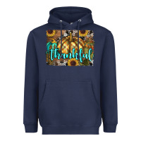 Navy thankful pumpkin Heavyweight Hoodie - RanaPortraitStore