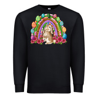 Black Easter rainbow Bunny Easter Day Premium Sweatshirt - Neo Western