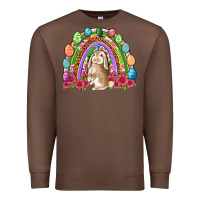 Chestnut Easter rainbow Bunny Easter Day Premium Sweatshirt - Neo Western