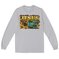 Moon Dust jesus the way the truth the life Long Sleeve Tee - BarkalooDesign