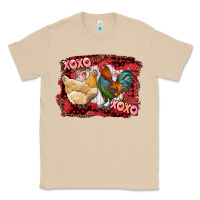 Mushroom xoxo rooster and chicken Classic Tee - RanaPortraitStore