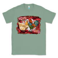 Sage xoxo rooster and chicken Classic Tee - RanaPortraitStore
