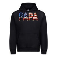 Black American Papa Urban Hoodie - LillyAllenDesigns
