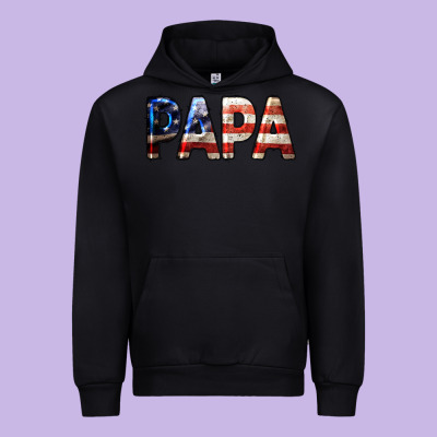 American Papa Urban Hoodie Designed By Lillyallendesigns
