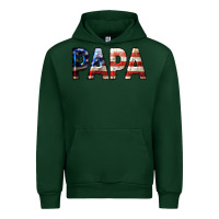 Forest Green American Papa Urban Hoodie - LillyAllenDesigns