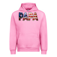 Fuchsia Pink American Papa Urban Hoodie - LillyAllenDesigns