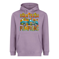 Lavender farm fresh pumpkins Heavyweight Hoodie - Zillion Design Studio