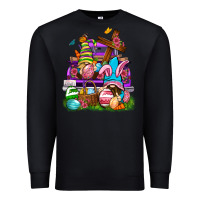 Black Easter gnomies truck Easter Day Premium Sweatshirt - Neo Western