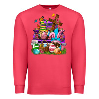 Cardinal Easter gnomies truck Easter Day Premium Sweatshirt - Neo Western