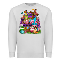 Dove Grey Easter gnomies truck Easter Day Premium Sweatshirt - Neo Western