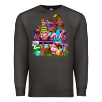 Smoke Easter gnomies truck Easter Day Premium Sweatshirt - Neo Western