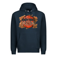 Navy basketball mom Premium Hoodie - AdoDesignShop