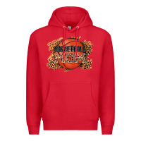 Red basketball mom Premium Hoodie - AdoDesignShop