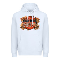 White basketball mom Premium Hoodie - AdoDesignShop