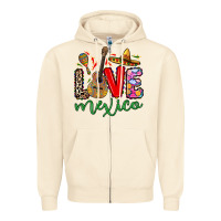Sandshell Love Mexico Zipper Hoodie - RanaPortraitStore