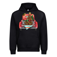 Black Christmas truck Urban Hoodie - BarkalooDesign