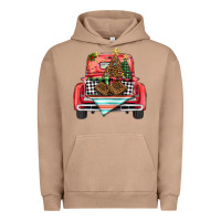 Pigment Burro Christmas truck Urban Hoodie - BarkalooDesign