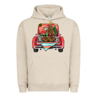 Pigment French Oak Christmas truck Urban Hoodie - BarkalooDesign