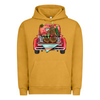 Pigment Peanut Butter Christmas truck Urban Hoodie - BarkalooDesign