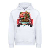 White Christmas truck Urban Hoodie - BarkalooDesign