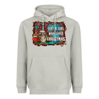 Moon Dust just a girl who loves christmas Heavyweight Hoodie - RanaPortraitStore