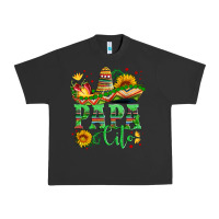 Pigment Black papa cito with sunflowers and sombrero Urban Heavy Tee - Artiststas