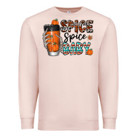 Pale Pink spice spice baby Premium Sweatshirt - CowhideDigitalArt