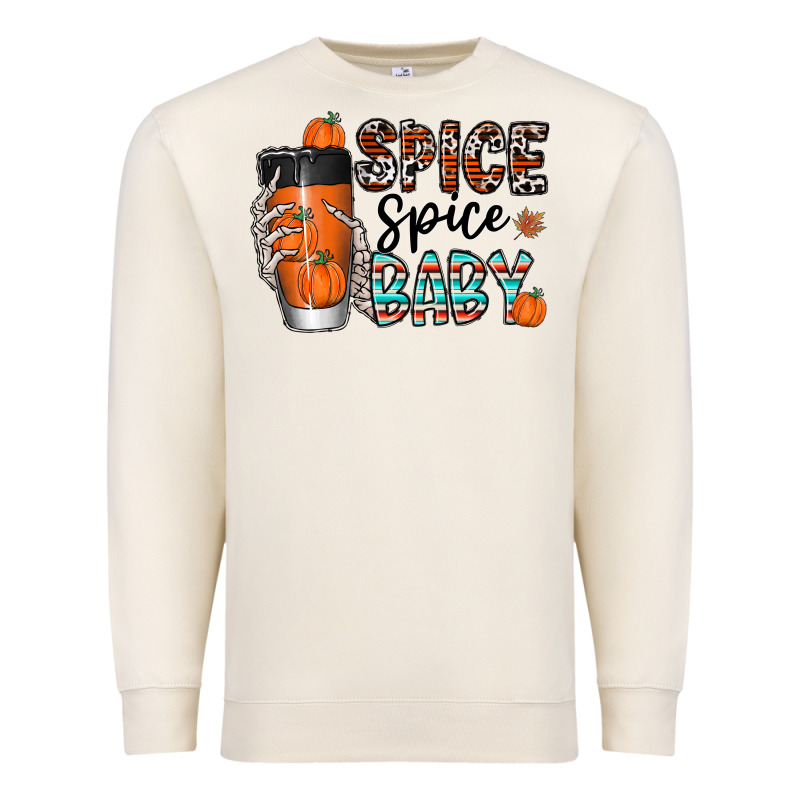 Spice Spice Baby Premium Sweatshirt by CowhideDigitalArt | Teevron
