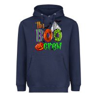 Navy the boo crew Heavyweight Hoodie - Zillion Design Studio