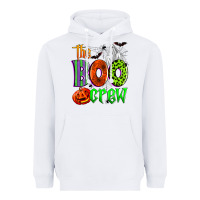 White the boo crew Heavyweight Hoodie - Zillion Design Studio