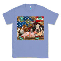 Colony Blue American farm animals Classic Tee - RanaPortraitStore