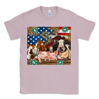 Lilac American farm animals Classic Tee - RanaPortraitStore