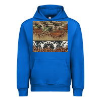 Cobalt cowhide leopard camouflage Urban Hoodie - Jasminsmagicworld