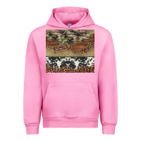 Fuchsia Pink cowhide leopard camouflage Urban Hoodie - Jasminsmagicworld