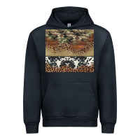 Navy cowhide leopard camouflage Urban Hoodie - Jasminsmagicworld