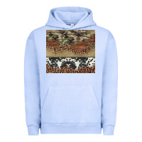 Pigment Grape Ice cowhide leopard camouflage Urban Hoodie - Jasminsmagicworld