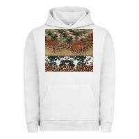 Pigment Lunar Rock cowhide leopard camouflage Urban Hoodie - Jasminsmagicworld
