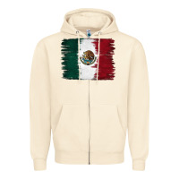 Sandshell Mexican Flag Zipper Hoodie - RanaPortraitStore