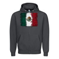 Smoke Mexican Flag Zipper Hoodie - RanaPortraitStore