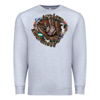 Heather Grey autism awareness baseball Premium Sweatshirt - SublimationCraftShop
