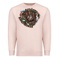 Pale Pink autism awareness baseball Premium Sweatshirt - SublimationCraftShop