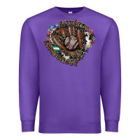 Purple autism awareness baseball Premium Sweatshirt - SublimationCraftShop