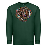 Sports Green autism awareness baseball Premium Sweatshirt - SublimationCraftShop